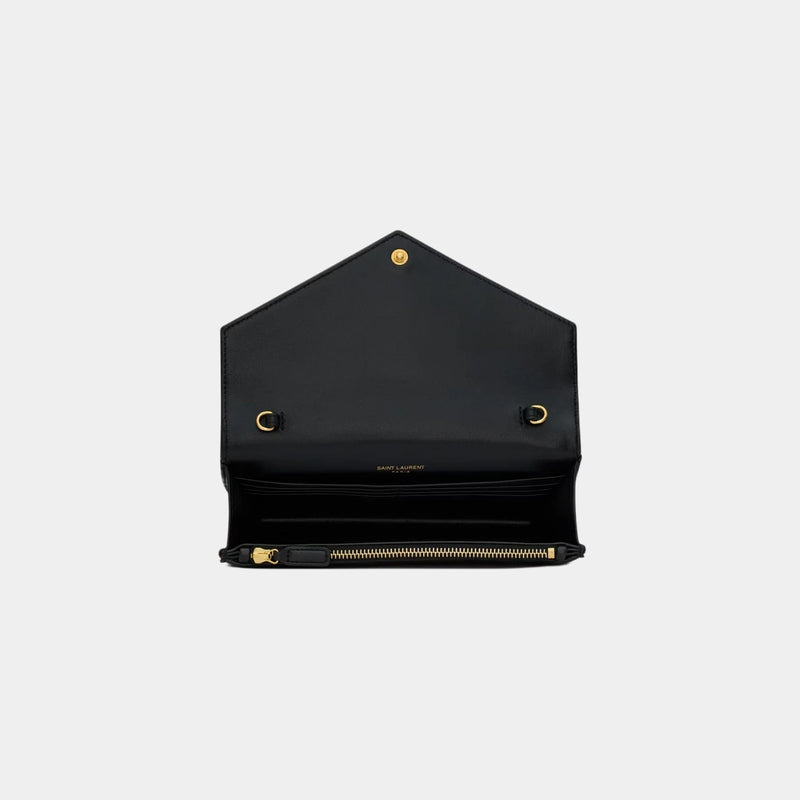 ✨ Bolsa L. V. Envelope Chain - Em Couro Autentico ✨